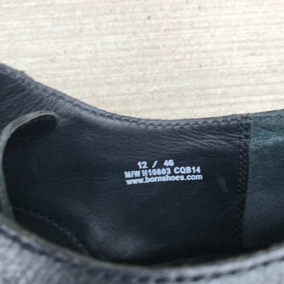 Born Black Leather Oxfords 12/46 M/W main image 4